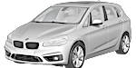 BMW F45 B3889 Fault Code